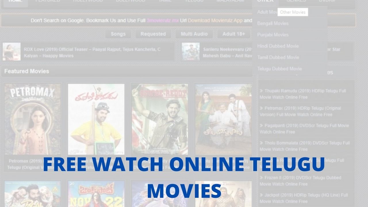 free watch online telugu movies